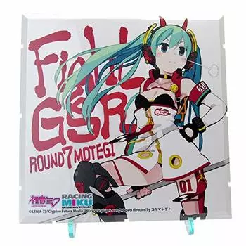 Dioramansion 150 Racing Miku Pit Option Panel MOTEGI 2020Ver. Дорога 7