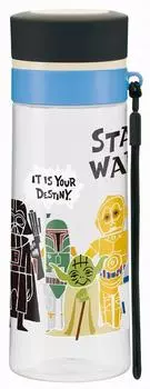 Direct Drinking Water Bottle 380ml Water Bottle Star Wars Paper Cut Disney PDA3