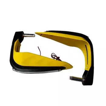 Dirt Bike Handguards Motocross Scooter Handlebar Handguards Handlebar Hand Brush Guards Motocross Scooter Handguards Anti-fall оранжевый