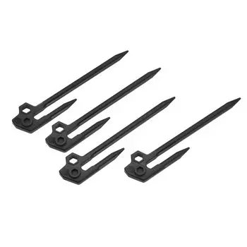 Dirtfreak MIGRATRAIL шестигранный колышек многофункциональный кемпинговый колышек шестигранный ключ функция штабелирования карабин монтажное отверстие палатка брезент открытый ультра легкий ультра