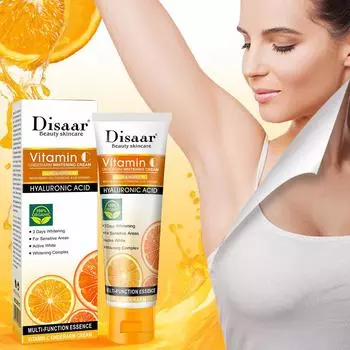 Disaar 50 г/шт. Exquisite Girl с витамином С, отбеливающий крем для подмышек, мощные антиоксиданты, разбавленный меланин, усовершенствованные осветляющие кремы для тела 50g