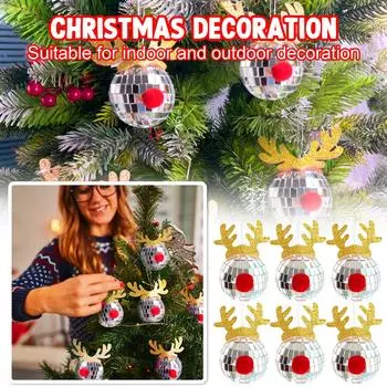 Disco Ball Christmas Ball Pendants One Size