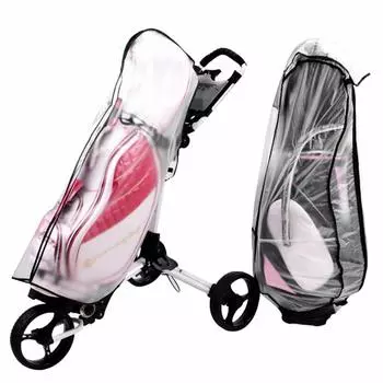Disee Golf Bag Rain Golf Bag Rain Protection Waterproof Transparent Universal for Golf Bag Golf Push Cart Cover, Cover,