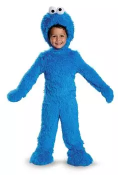 Disguise 76873M Cookie Monster Extra Deluxe Plush Medium by Disguise Costume, (3T-4T)