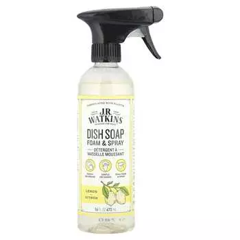 Dish Soap, Foam & Spray, Lemon, 473Ml(16Fl Oz)