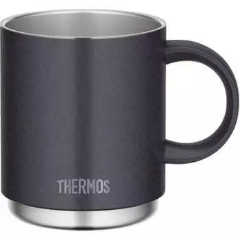 [Dishwasher compatible model] Thermos vacuum insulated mug 350ml metallic gray JDS-350 MGY