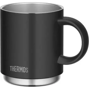 [Dishwasher compatible model] Thermos vacuum insulated mug 350ml black JDS-351 BK