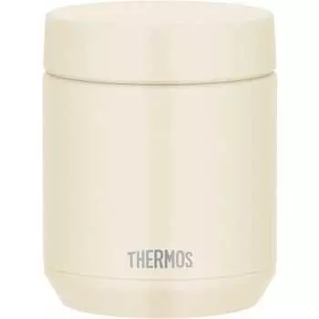 [Dishwasher compatible model] Thermos Vacuum Insulated Soup Jar 300ml Ivory All parts dishwasher safe Keeps warm and cool Easy to clean Round mouth de