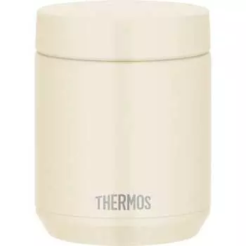 [Dishwasher compatible model] Thermos Vacuum Insulated Soup Jar 400ml Ivory All parts dishwasher safe Keeps warm and cold Easy to clean Round mouth de
