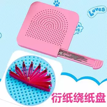 Диск для намотки бумаги, станок для намотки бумаги, базовый инструмент для бумаги, диск для намотки своими руками, доска для намотки, ручной станок для намотки White Winding Board