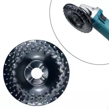 Диск для резьбы по дереву для угловой шлифовальной машины, для /Насадка для деревообработки/ S