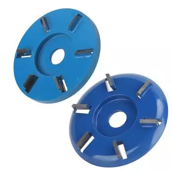 Диск для резьбы по дереву, стальная фреза с 6 зубьями, деревообрабатывающий инструмент, аксессуары для угловой шлифовальной машины Arc Blade