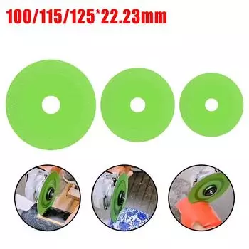 Диск для резки стекла 100/115/125 X22.23 мм, алмазный пильный диск для мрамора, керамическая плитка, нефрит, специальное полирующее режущее лезвие, острая пайка