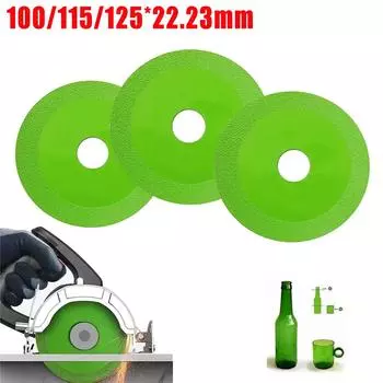 Диск для резки стекла 100/115/125 X22.23 мм, алмазный пильный диск для мрамора, керамическая плитка, нефрит, специальное полирующее режущее лезвие, острая пайка