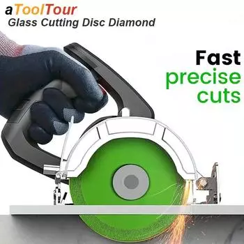 Диск для резки стекла Алмазный пильный диск для мрамора Керамическая плитка Нефритовый полировальный диск Острый припой Аксессуары для угловой шлифовальной машины Ультратонкий