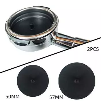 Диск обратной промывки 50 мм 57 мм Диск обратной промывки Черный кофе 50MM