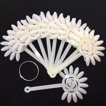 Диск «Подсолнух» Лак для ногтей Клей Пустая цветная карта Практика Цветная карта Дисплей Цветная карта Оборудование Natural color