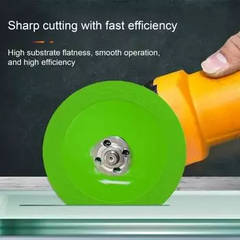 Диски для шлифования каменных плит Неразрушаемые расширенные режущие лезвия Диски для угловых шлифовальных машин Каменная плита Плоская 2pcs