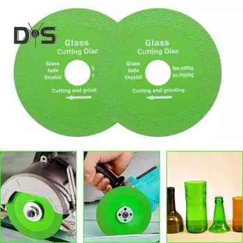 Диски для шлифования каменных плит, неразрушаемые расширенные режущие лезвия, диски для угловых шлифовальных машин, плоские шлифовальные лезвия для угловых шлифовальных машин, керамика для камня 2pcs