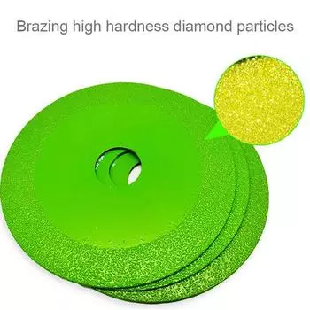 Диски для шлифования каменных плит, неразрушаемые расширенные режущие лезвия, диски для угловых шлифовальных машин, плоские шлифовальные лезвия для угловых шлифовальных машин 2pcs