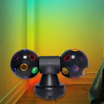 Диско-шар светодиодный настольный светильник вечерние огни вращающийся настольный ночной декоративный светильник для