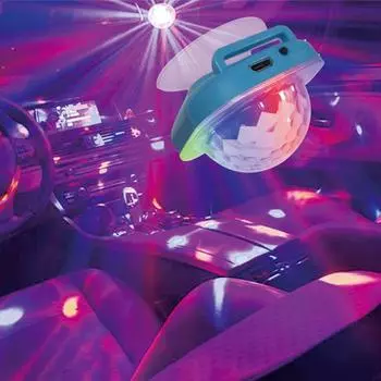 Диско-шар Yousheng, световой браслет, активируемый звуком, компактный дизайн, портативный перезаряжаемый браслет, стробоскоп RGB 1pc белый