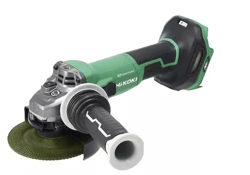 Дисковая шлифовальная машина HiKOKI 36 В G3613DC Диаметр зубьев 125 мм и кейс продаются отдельно Тип ползункового переключателя Система снижения отдачи Циферблатный тип Непрерывный