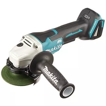 Дисковая шлифовальная машина Makita 18 В 100 мм с переключателем типа лопатки, зарядное устройство продается отдельно GA408DZ