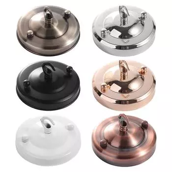 Дисковое основание лампы Держатель основания лампы Подвесная пластина Детали лампы Освещение Основание лампы Потолочная пластина Держатель Red bronze