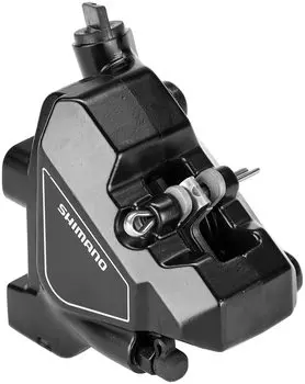 Дисковый тормоз SHIMANO, задняя резиновая накладка, плоское крепление, гидравлический, без кронштейна крепления EBRUR300RDRXL ALTUS BR-UR300 (Б01С)