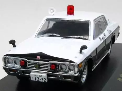 DISM 330 Cedric Late Model Patrol Car Metropolitan Police Department Baja Completed Product 1/43 [Enkei Wheels]