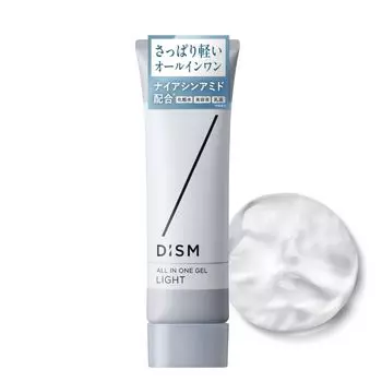DISM Dism Gel Light Lotion Serum содержит ниацинамид 3 в 1 Унисекс Уход за кожей Освежающий тип 90 г Все в одном для мужчин 5%