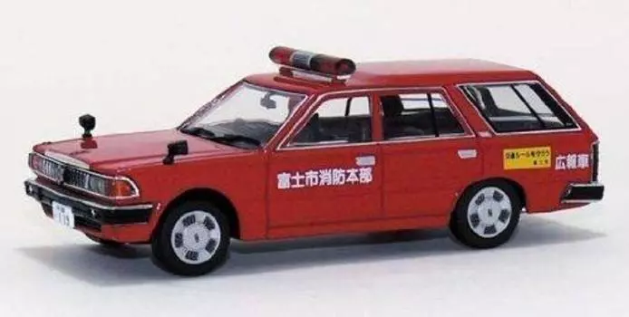 DISM Y30 Cedric Van транспортное средство для связи с общественностью пожарной службы Fujinishi завершенный продукт 1/43