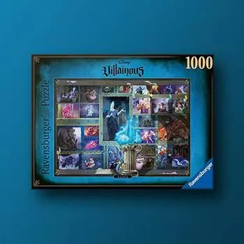 Диснеевский злодей: Пазл «Геркулес Аид» из 1000 деталей Ravensburger, популярная корейская настольная игра