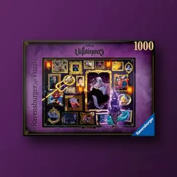 Диснеевский злодей: Русалочка Урсула 1000 элементов пазла Ravensburger, популярная корейская настольная игра