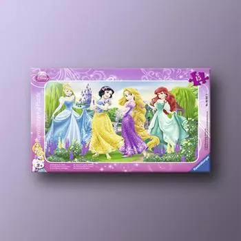 Дисней Принцесса: Садовая настольная игра-головоломка Ravensburger для детей 3 лет, 15 элементов, популярная корейская настольная игра