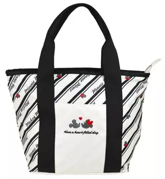 [Дисней] Сумка-тележка для гольфа 2 в 1 (Переключаемый Холодный/Нормальный) Круглый Ds01-MT S.WHTStripe Белый