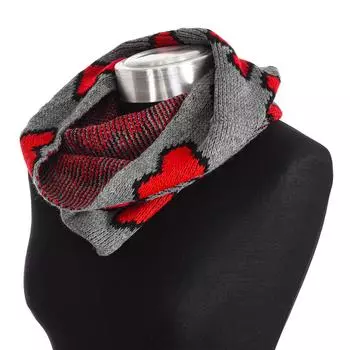 Disney 93200 Повседневный вязаный воротник унисекс TU серый