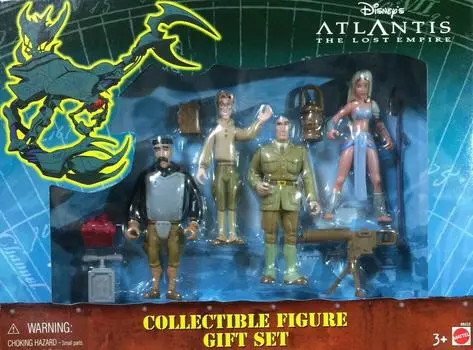 Disney ATLANTIS The Lost Collectible Figure Gift Set Disney Atlantis The Lost Empire Figure Gift Set Empire /
