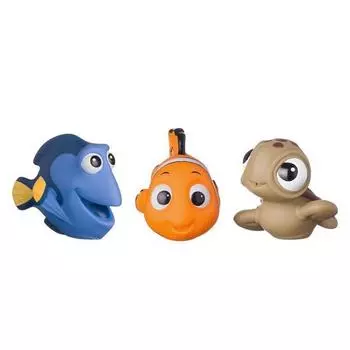 Disney Baby Infant Finding Nemo Водяной пистолет Игрушка для ванны Набор из 3 игрушек, Корейские игрушки для ванны