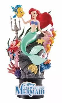 Disney BEAST KINGDOM D Stage ПВХ Статуэтка Маленькая Disney BEAST KINGDOM 2019 ПВХ СТАТУЭТКА РУСАЛОЧКА Ариэль #012 Русалочка / D-STAGE #012 [Предмет]
