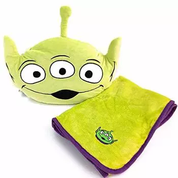 Disney Blanket in Cushion Alien Smile APDS4353