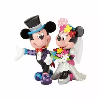 Disney Brit Mickey Mouse Minnie Mouse Wedding Disney Figure &