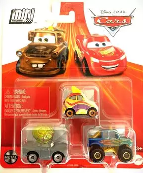 Disney Cars Mini Racer Proud Performer Mini Diecast 3 Pack Ivy Doug Krankel Road Jet Marker