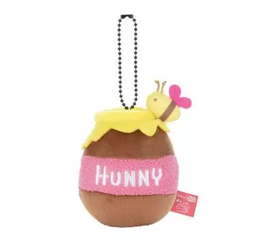 Disney Character Disney HUGYU THE LOVE Ball Chain Mascot Honey Pot Height 9cm MocchiMocchi Approx.