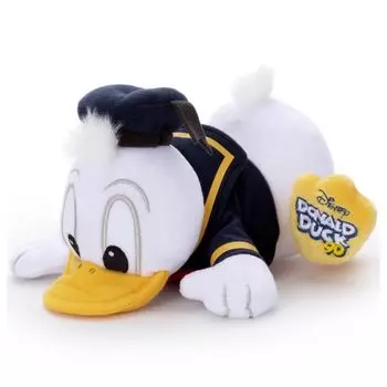 Disney Character DONALD DUCK 90 Stuffed Toy S Donald Duck Stuffed Toy Width Approximately 19cm (High Type)