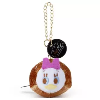 Disney Character Nui Pan Chain Strap Mascot Corone Daisy Duck Plush Toy Height 15cm Approx.