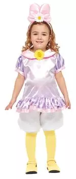 Disney Daisy Duck Kids Costume for Girls Height 80cm-100cm