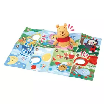 Disney Education Я нашел книгу с картинками «Прятки и поиски» из ткани «Винни-Пух» Родитель-ребенок It!