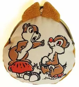 Disney Fluffy Canvas Гамагучи Чип Дейл и